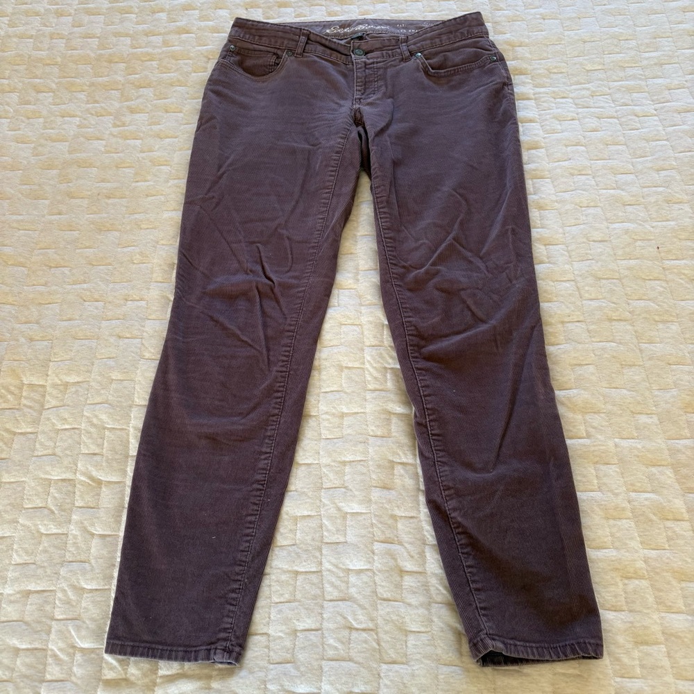 Eddie Bauer Plum Women's Corduroy Trousers